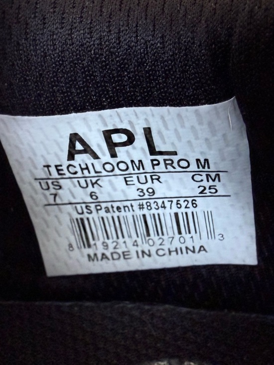 APL Men’s Techloom Pro Sneakers Black White Men’s Size 7 main image 7